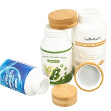 維他(tā)命保健品瓶竹木(mù)蓋