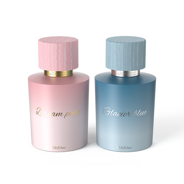 定制(zhì)彩色香水(shuǐ)瓶帶木(mù)蓋