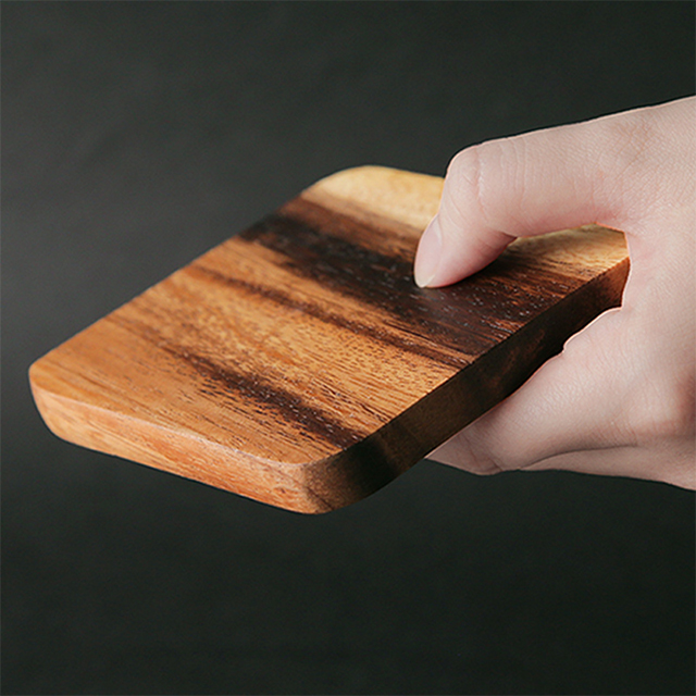 相(xiàng)思木(mù)方形圓形隔熱(rè)杯墊