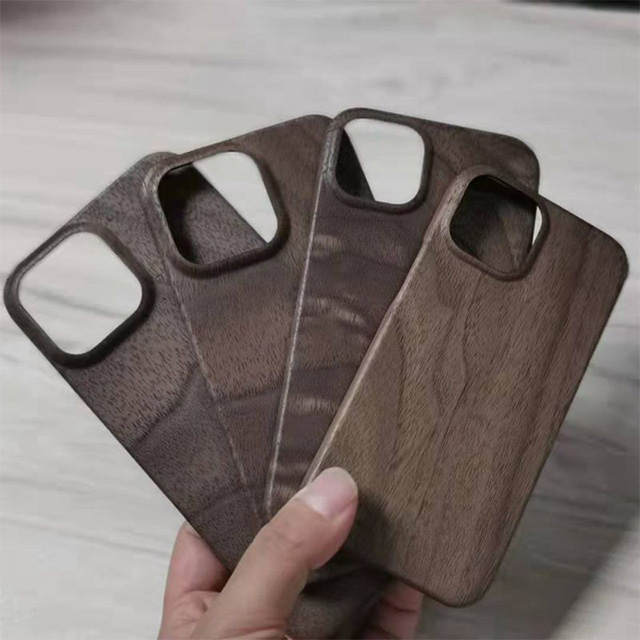 實木(mù)純色簡約手機(jī)保護殼