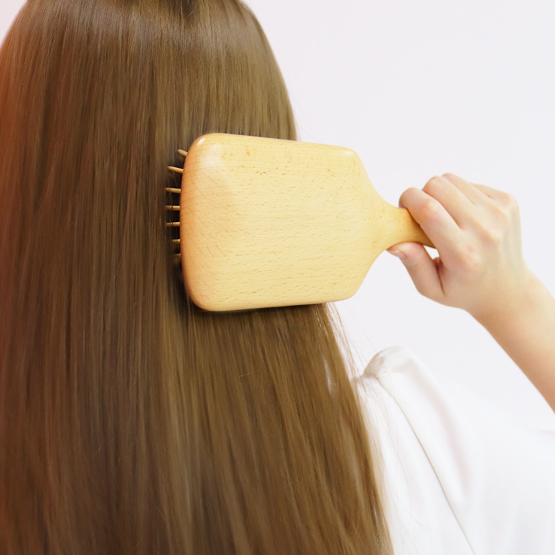 頭皮按摩護發木(mù)質氣囊梳