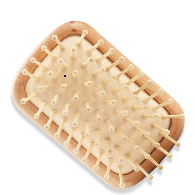 天然環保防靜(jìng)電(diàn)榉木(mù)氣墊梳