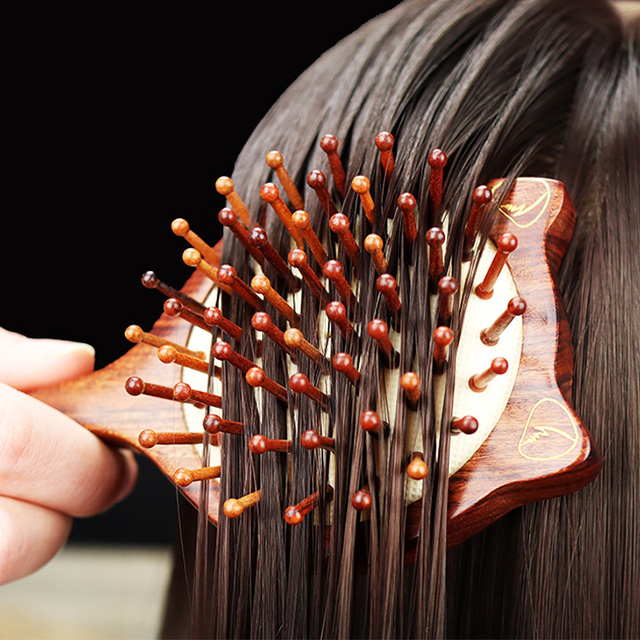 卡通(tōng)可(kě)愛(ài)美(měi)發氣墊按摩梳